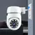 Câmera 360 graus rede WiFi 1080P hd áudio bidirecional visão noturna soquete - comprar online