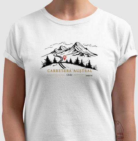 BABY LOOK CARRETERA AUSTRAL - CHILE - comprar online