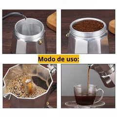 Cafetera Italiana Espresso 400ml - Rhea Store