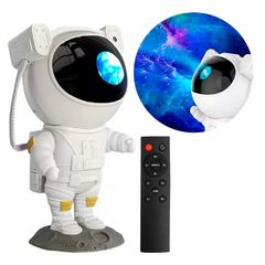 Lámpara Velador Astronauta Proyector de Galaxia USB - comprar online