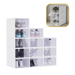 Organizador de Zapatos x12 - Apilable y Plegable en internet