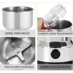 Molinillo Eléctrico de Café y Pimienta 220V para Granos en internet