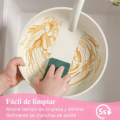Bateria de Cocina 12 Piezas Antiadherente Mango Desmontable - Rhea Store
