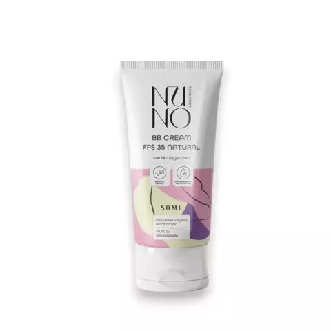 BB Cream Natural com FPS 35 – Cor 01 Bege Claro | 50ml