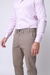 257 - Calça masculina contemporânea sport fino color c/elast (slim)