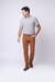 383 - Calça masculina contemporânea color c/elast (slim) na internet