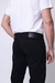 383 - Calça masculina contemporânea color c/elast (slim) - Flex Jeans