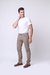 Imagem do 383 - Calça masculina contemporânea color c/elast (slim)