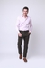 257 - Calça masculina contemporânea sport fino color c/elast (slim) - Flex Jeans