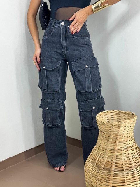 Calça Cargo 4 Bolsos