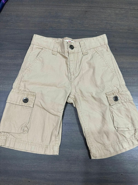 Bermuda de Gabardina Levi's color natural - comprar online