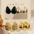 Arrase no estilo vintage com este kit de 4 pares de brincos gota de água! - comprar online