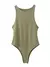Imagem do Verão sólido sexy bodycon mulheres bodysuits feminino 4 cor verde magro casual bodysuit chique senhora clube curto playsuits femme