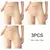 kit 3 pçs/ shorts de proteção sem costura plus size - comprar online