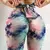 Calça Legging Cintura Alta com Estampa de Borboleta e Laço Bowknot. - JOANNAALVESTORE
