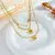Conjunto 3 Peças Coração e Árvore da Vida – Colar, Pulseira e Brinco Banhados a Ouro com Cristal - loja online