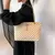 Bolsa textura de couro macio grande - loja online