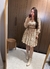 Vestido Curto Manga Longa - Feminis Rouparia