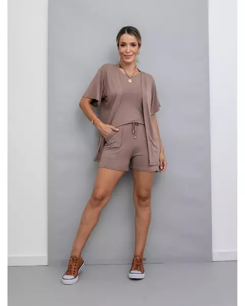 CONJUNTO AURA COM CARDIGAN