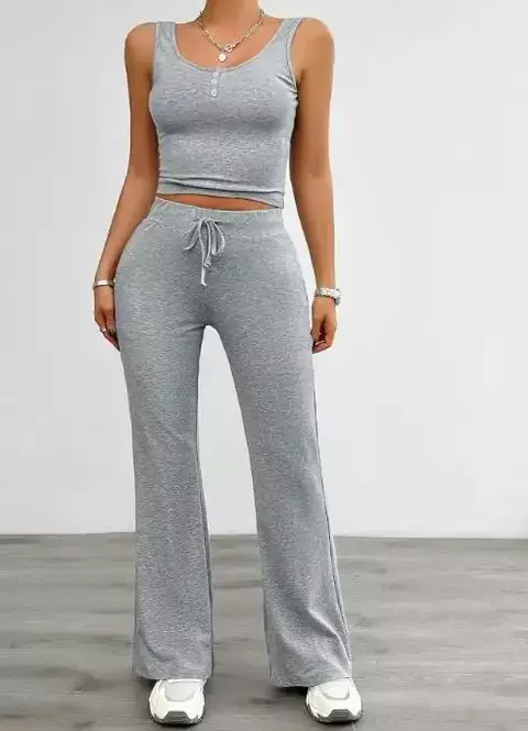 Conjunto feminino fashion para yoga - comprar online