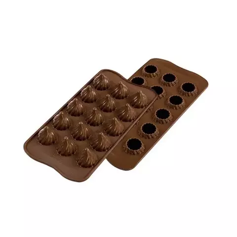 MOLDE BOMBON SILICONA CHOCO FLAME 3D - comprar online