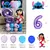 Lilo balões guirlanda arco kit ponto festa de aniversário número balão - comprar online