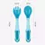 Garfo/colher com sensor de temperatura infantil - comprar online