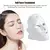 Máscara facial recarregável com Led na internet