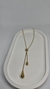 Colar gravatinha gota - comprar online