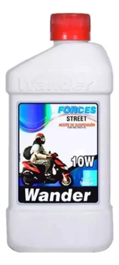 Aceite Suspension Moto Wander Forces Street 10w 500 Cc