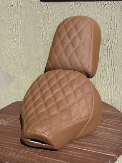 Capa Marrom Ferrari Confort para Banco Royal Enfield Meteor 350 na internet