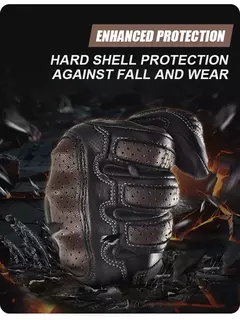 Luvas de couro vintage para motocicleta na internet