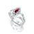 Anél de Formatura Feminino em Prata FP-004 - comprar online