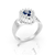 Anél de Formatura Feminino em Prata FP-021 - comprar online