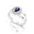 Anél de Formatura Feminino em Prata FP-037 - comprar online