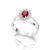 Anél de Formatura Feminino em Prata FP-045 - comprar online