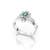 Anél de Formatura Feminino em Prata FP-052 - comprar online