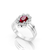 Anél de Formatura Feminino em Prata FP-053 - comprar online