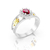 Anél de Formatura Feminino em Prata FP-057 - comprar online