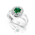 Anél de Formatura Feminino em Prata FP-099 - comprar online