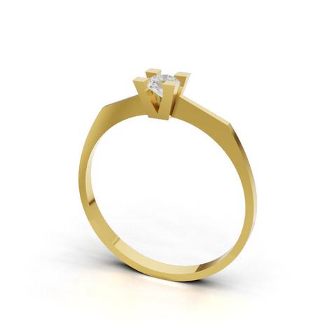 Anel Solitário JP-060 - comprar online