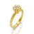 Anel Feminino em Ouro JP-077 - comprar online