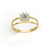 Anel Feminino em Ouro JP-104 - loja online