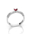 ANEL FEMININO EM PRATA PJ-018 - loja online