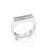 ANEL FEMININO EM PRATA PJ-103 - comprar online