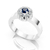 ANEL FEMININO EM PRATA PJ-031 - comprar online