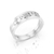 ANEL FEMININO EM PRATA PJ-040 - comprar online