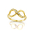 Anel Feminino em Ouro JP-032 na internet