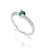 ANEL FEMININO EM PRATA PJ-128 - comprar online