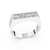 ANEL FEMININO EM PRATA PJ-042 - comprar online